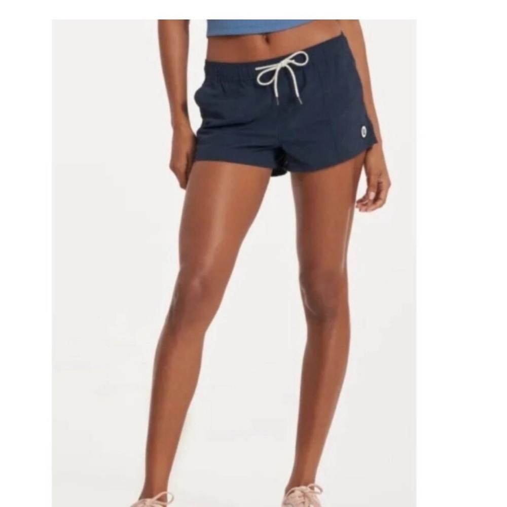 Navy vuori windbreaker shorts